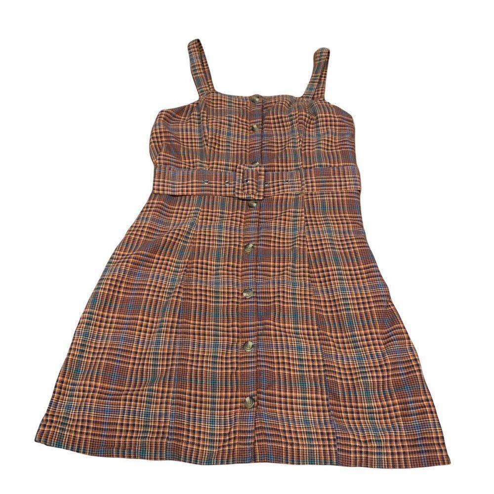 American Eagle Plaid Dress Mini Small